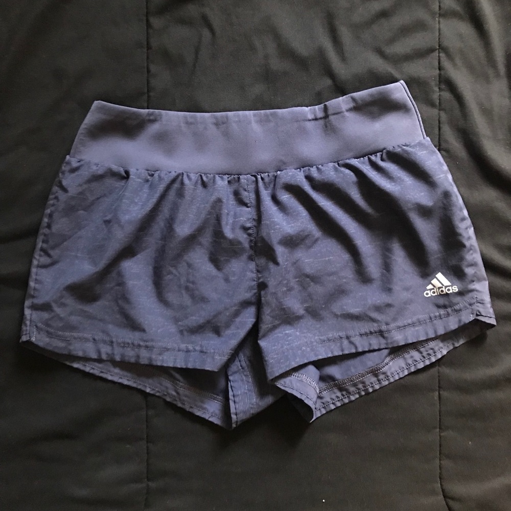 Adidas NAVY BLUE SHORTS WOMENS SMALL
